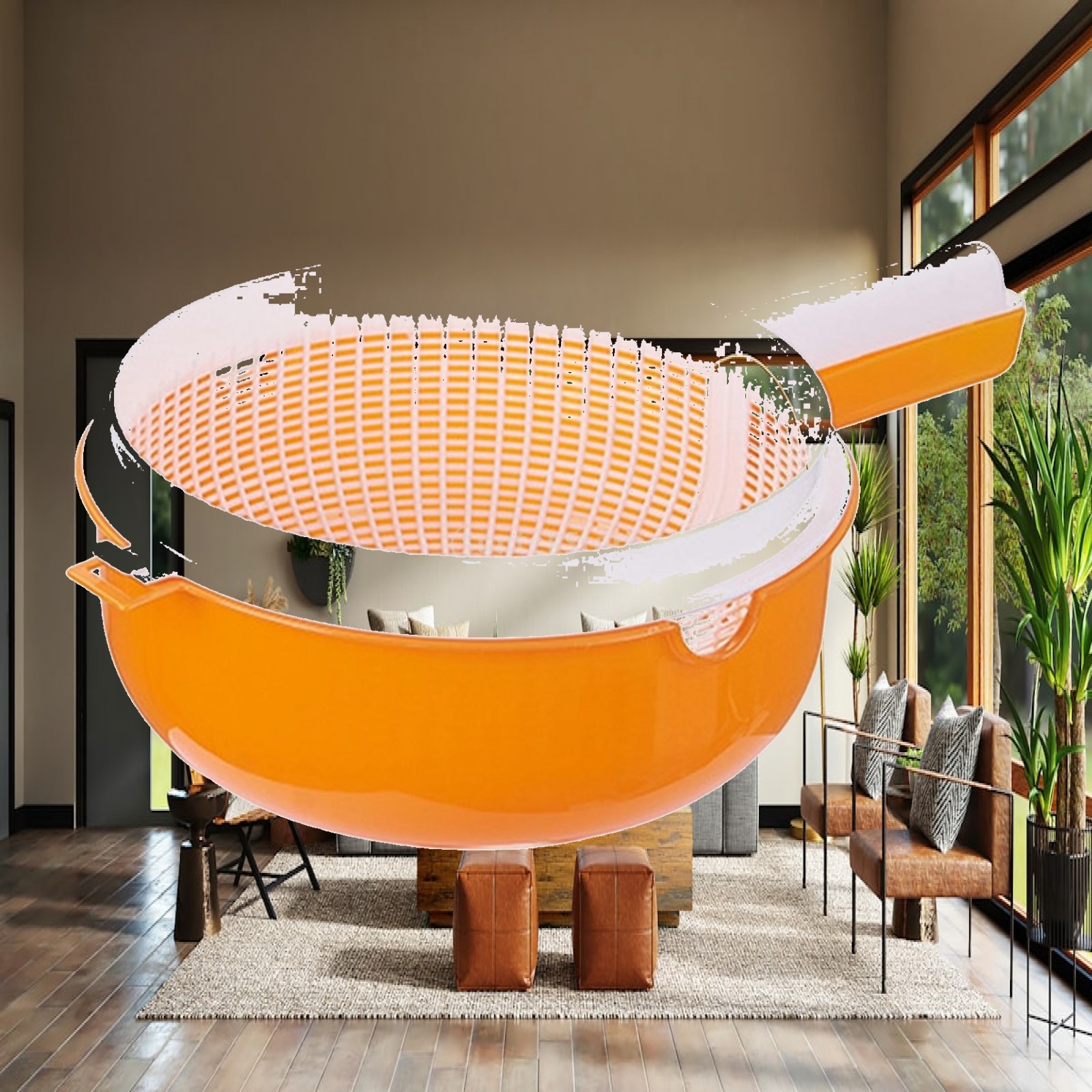 Sink Drain Strainer - Kullanışlı Süzgeçli Plastik Lavabo Sepeti, Meyve
