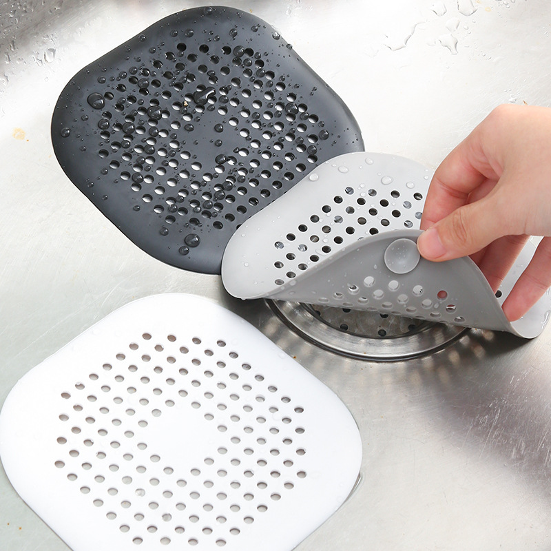 Sink Drain Strainer - Büyük Silikon Drenaj Sticker'ı Evrensel Zemin