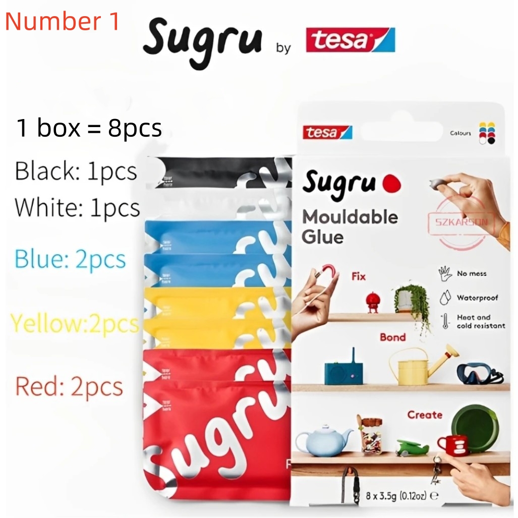 Home Improvement And Diy - 1 Kutu=8 Adet Tesa Sugru Şekillendirilebilir