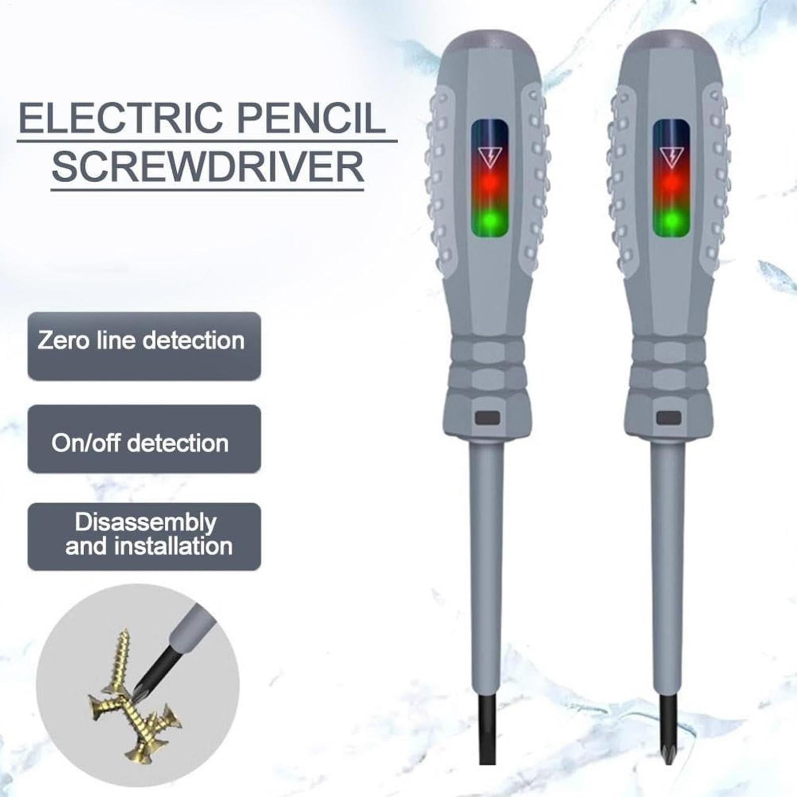 Stud Finder Magnetic - 2'si 1 Arada Tornavida Elektrik Dedektörü