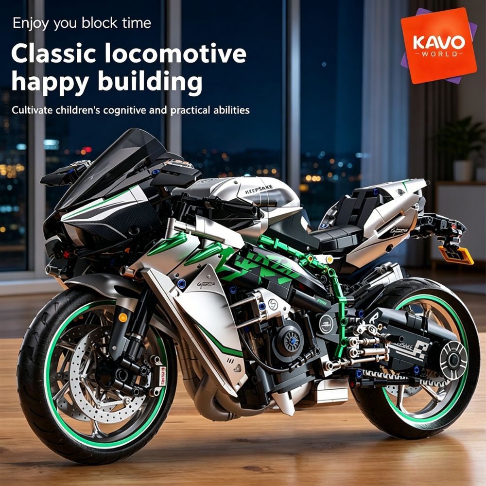 Home Improvement Expo - KAVOWORLD 1:5 Klasik Lokomotif Motosiklet Yapım