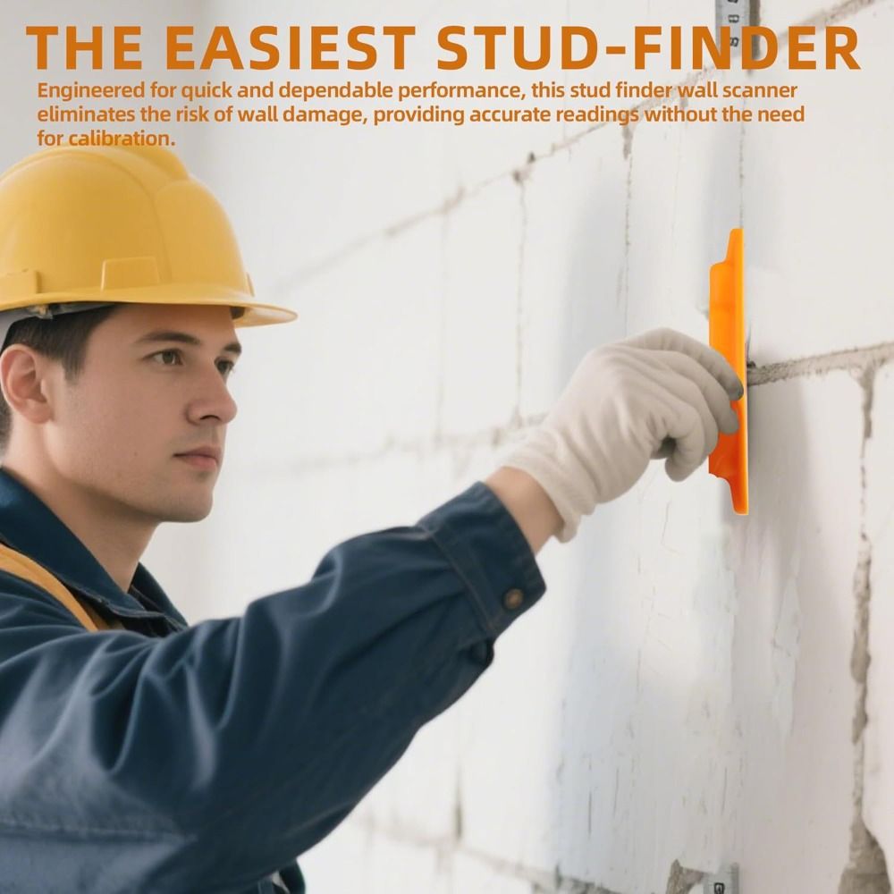 Stud Finder Magnetic - Doğru Manyetik Metal Algılama Dedektörü Taşınabilir
