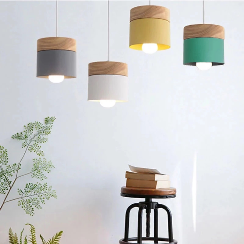 Home Improvement Expo - İskandinav sadelik LED E27 sarkıt ışık