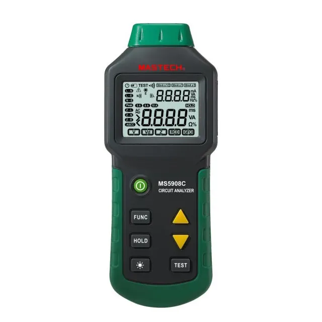 MASTECH MS5908C LCD Devre Anal - Circuit Breaker Finder incelemesi ve fiyatı