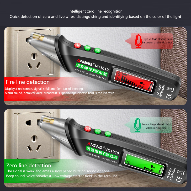 ANENG VC1019 Sesli Yayın ve Kı - Circuit Breaker Finder incelemesi ve fiyatı