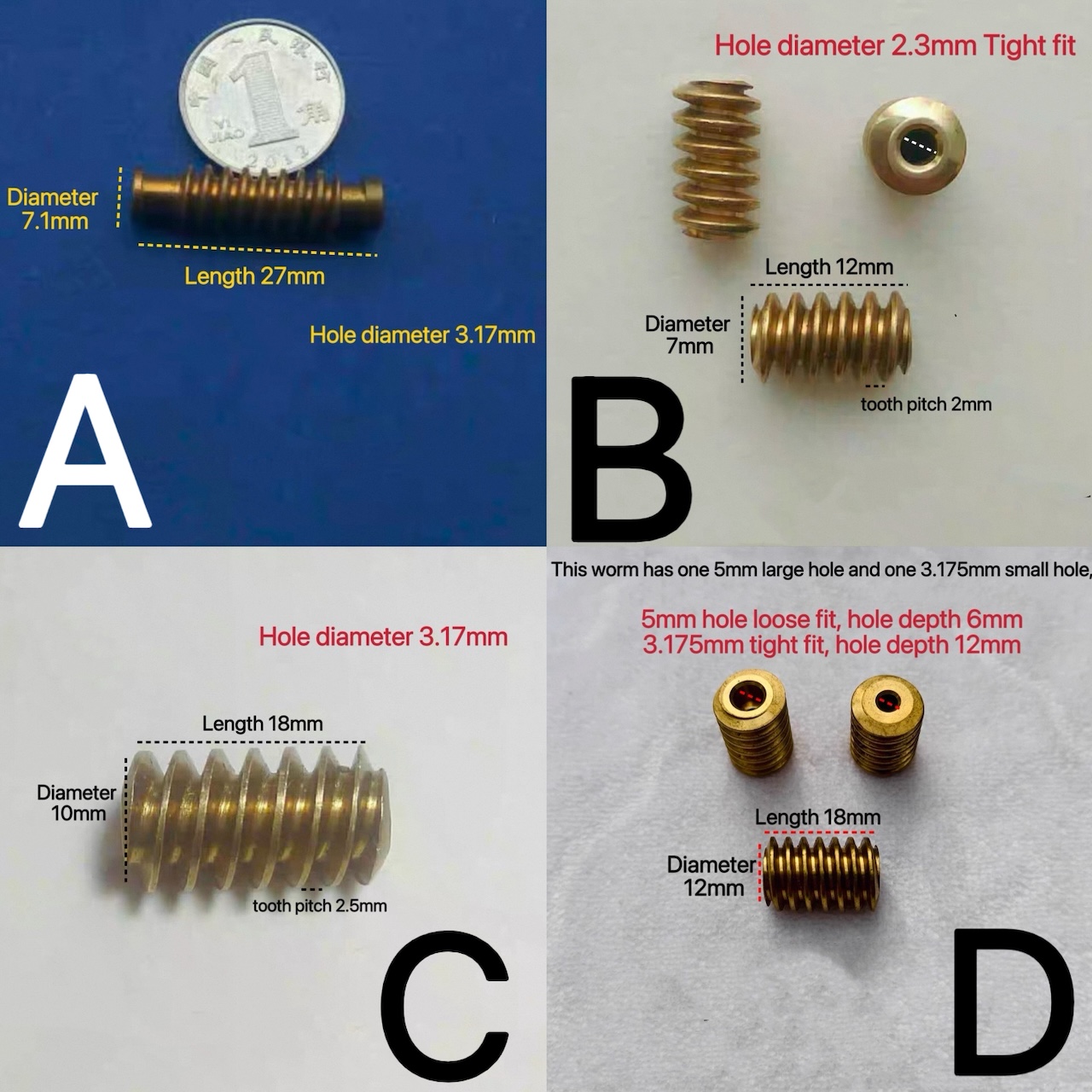 Bakır Sonsuz Dişli DIY Motor M - Home Improvement And Diy incelemesi ve fiyatı