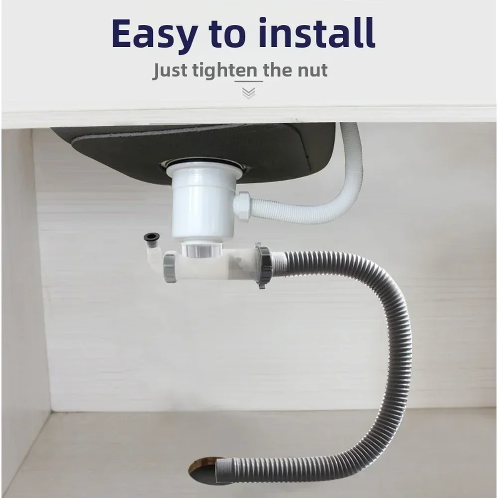 Tek Lavabo Drenaj Borusu 50mm  - Sink Drain Strainer incelemesi ve fiyatı