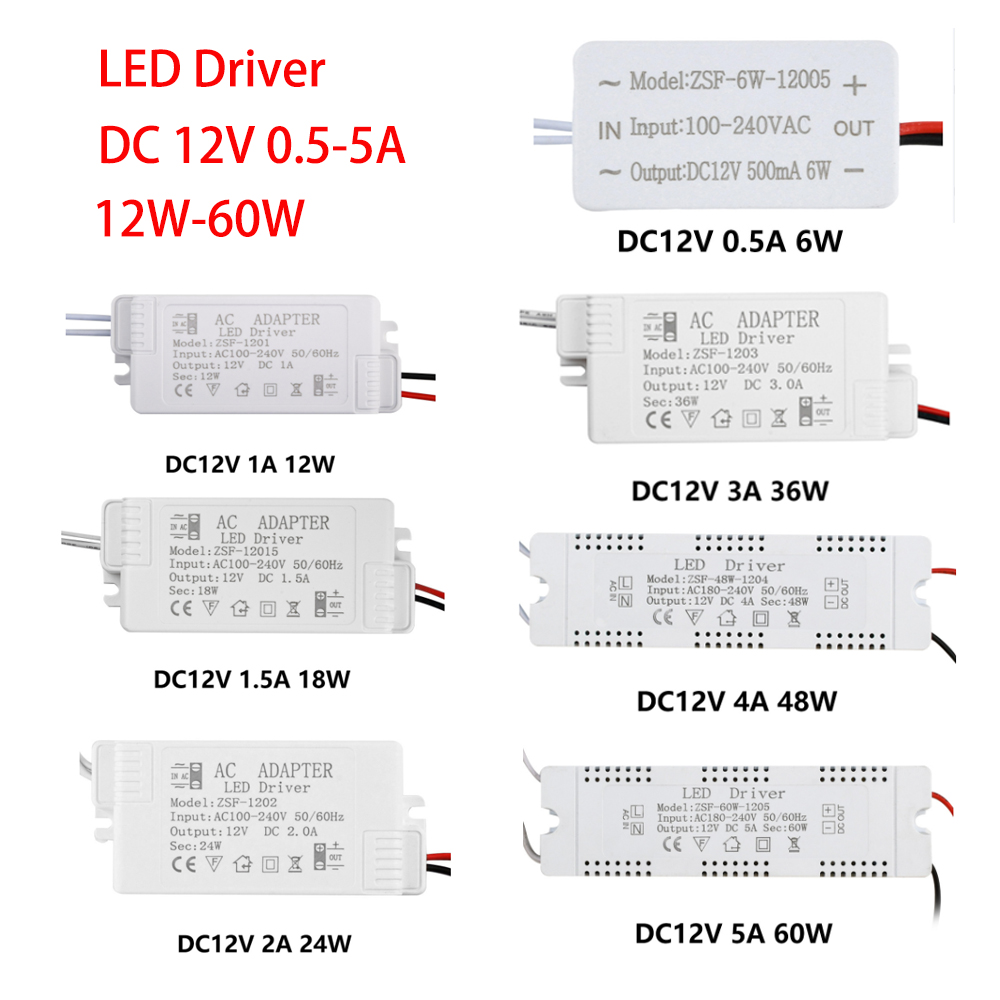 AC 100-240V DC 12V LED Sürücü  - Home Improvement Expo incelemesi ve fiyatı