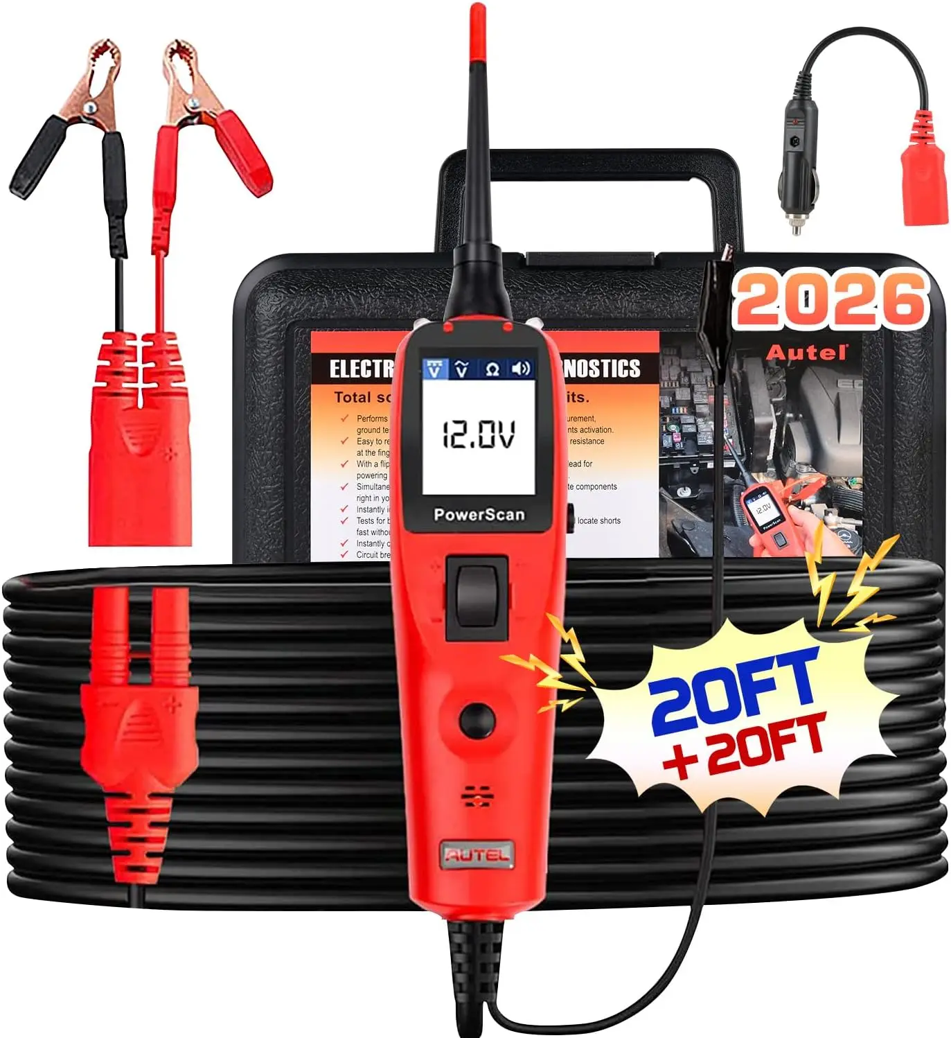PowerScan Otomotiv Devre Test  - Circuit Breaker Finder incelemesi ve fiyatı