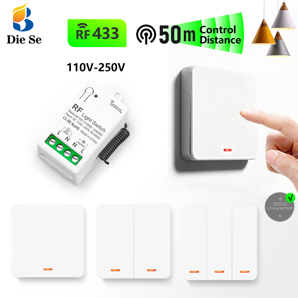 433MHz Kablosuz AC Işık Anahta - Home Improvement Expo incelemesi ve fiyatı