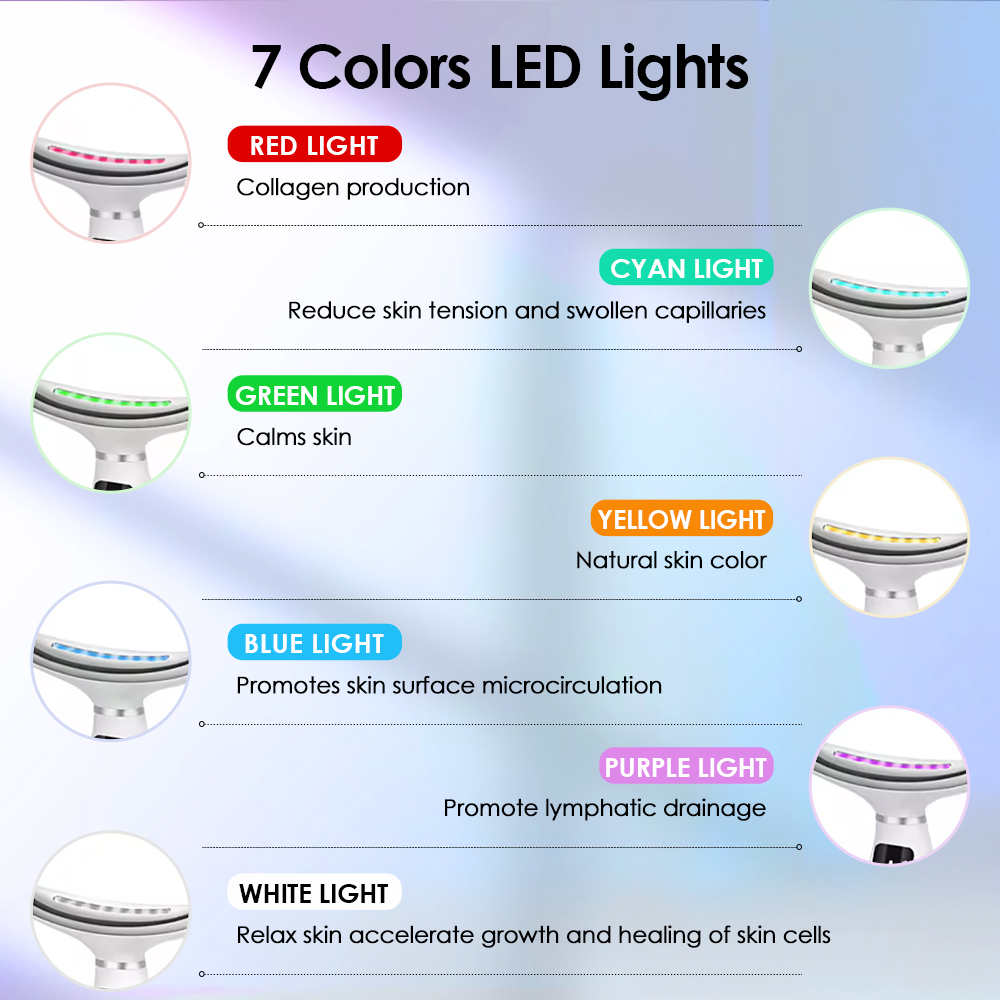 7 Renk LED Işıklar Yüz Boyun G - Home Improvement Expo incelemesi ve fiyatı
