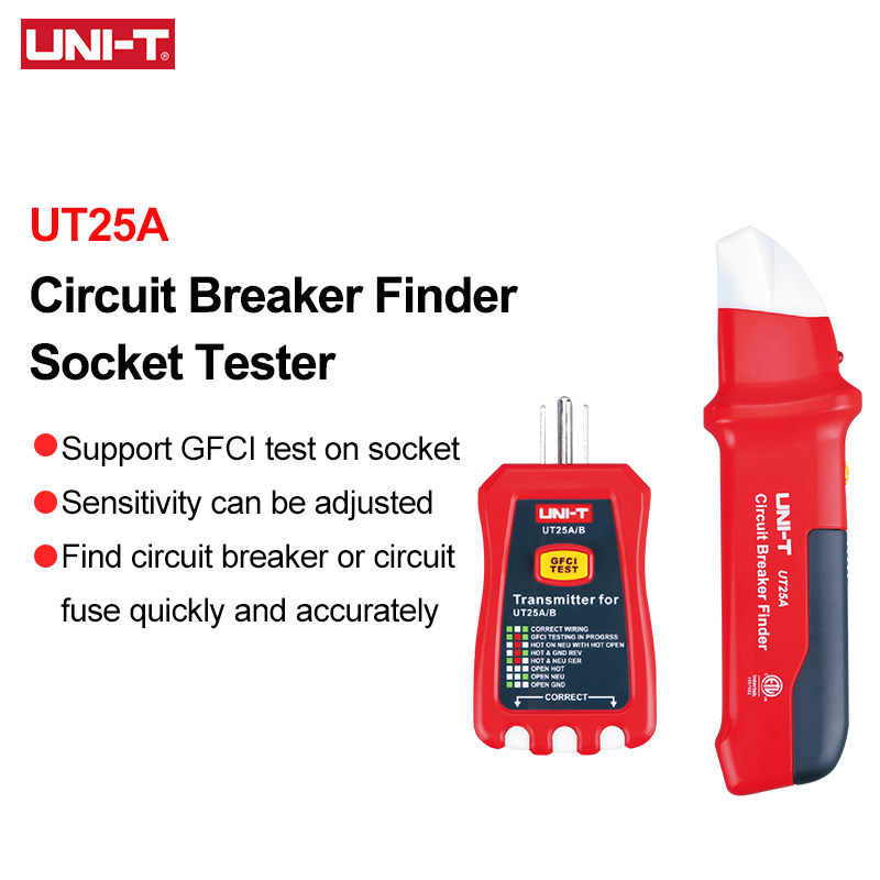 UNI-T AC Devre Kesici Bulucu U - Circuit Breaker Finder incelemesi ve fiyatı