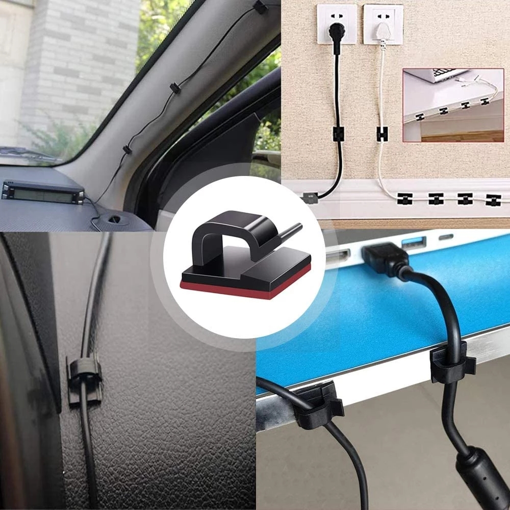10/20/50 adet kendinden yapışk - Cable Staple Clip incelemesi ve fiyatı